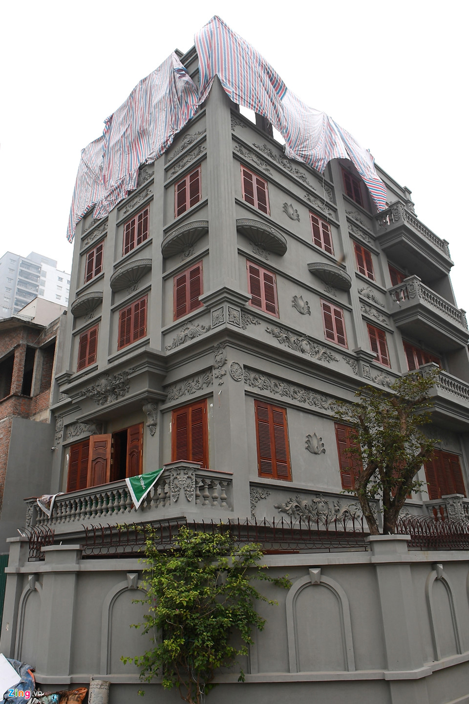 Cận cảnh biệt thự sai phép của gia đình tướng Nguyễn Thanh Hóa